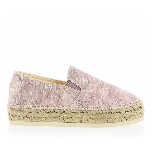 Gabriella Michel Shoes - GABRIELLA MICHEL Espadrille Slip On Platform Shoes